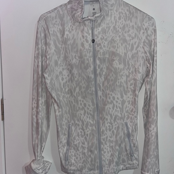 lululemon athletica Jackets & Blazers - Women's White Leopard Print Jacket